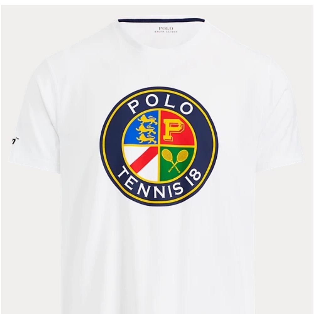 Polo Ralph Lauren Tennis US Open Tee Shirt Size 3 / 3T Graphic 100% Cotton